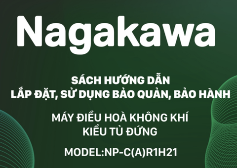 HDSD Điều hoà tủ đứng Nagakawa model NP-C(A)R1H21
