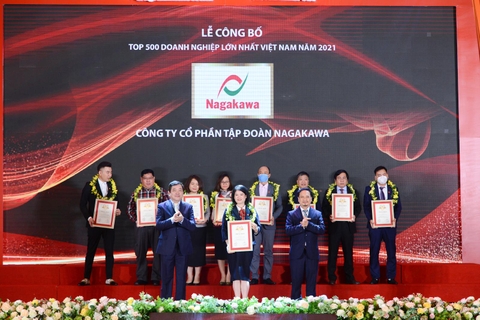 BỨT PHÁ TĂNG TRƯỞNG, TẬP ĐOÀN NAGAKAWA LIÊN TIẾP ĐƯỢC VINH DANH TẠI CÁC GIẢI THƯỞNG LỚN