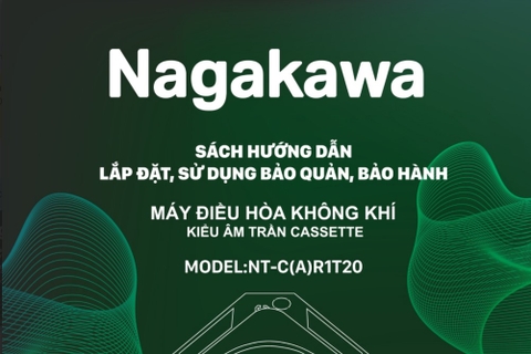 HDSD Điều hòa cassette Nagakawa model NT-R1T20
