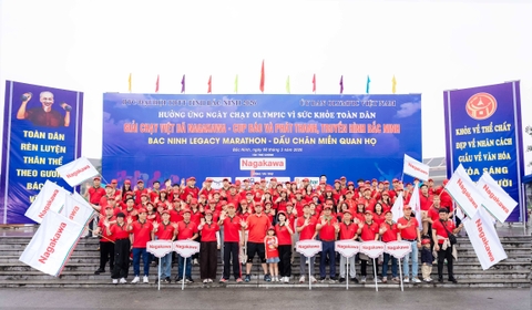 HƠN 8.000 NGƯỜI THAM GIA GIẢI CHẠY NAGAKAWA CÚP BÁO PTTH BẮC NINH 2026