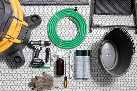 Vệ sinh điều hòa âm trần nối ống gió hiệu quả chỉ sau 15 phút