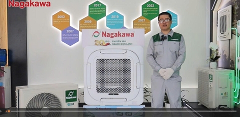 Hướng dẫn kiểm tra và xử lý điều hòa âm trần cassette NT-C28R1T20