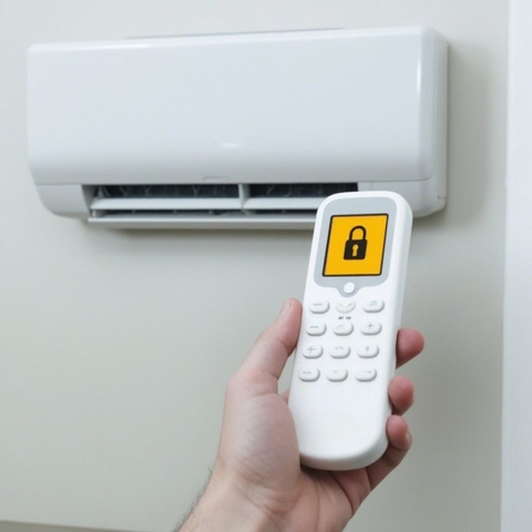 Điều khiển điều hòa bị khóa - 5 Nguyên nhân và cách khắc phục