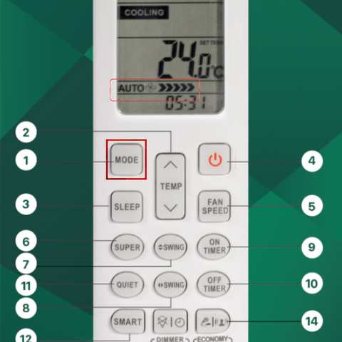 [Giải đáp] - Máy lạnh mở chế độ nào tiết kiệm điện?
