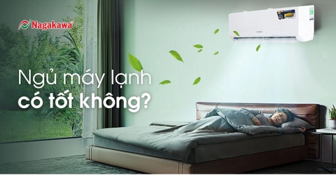 Ngủ máy lạnh có tốt không?