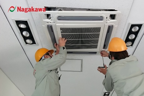 Quy trình vệ sinh bảo dưỡng và sửa chữa điều hòa công nghiệp