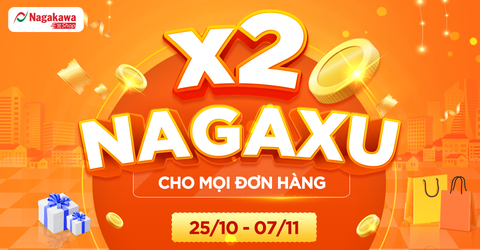 ƯU ĐÃI SIÊU ĐỈNH MỪNG SINH NHẬT, TẶNG X2 XU - MUA SIÊU RẺ!