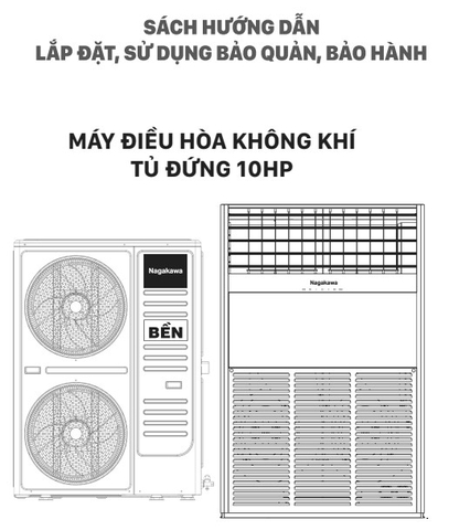 HDSD Điều hòa không khí Nagakawa NIP-A100R1T80