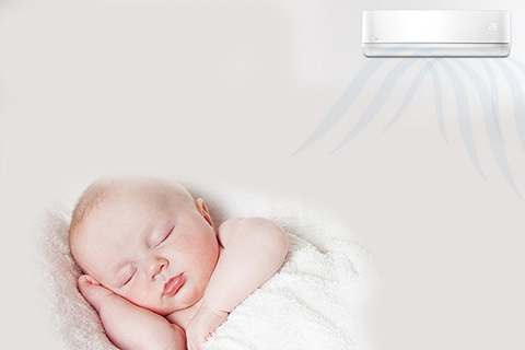 Trẻ sơ sinh nằm máy lạnh được không? 9 lưu ý cha mẹ cần biết