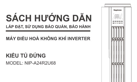 HDSD Điều hòa không khí Nagakawa NIP-A24R2U68