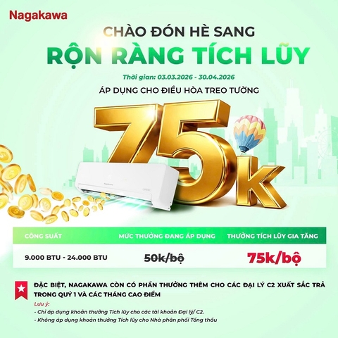 “CHÀO ĐÓN HÈ SANG - RỘN RÀNG TÍCH LŨY” CÙNG NAGA