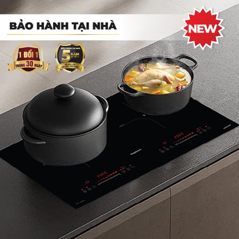 Bếp điện từ đôi Inverter Nagakawa NDI9195 công suất 4000W