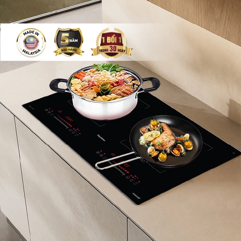 Bếp điện từ đôi Nagakawa 4000W NDI9193