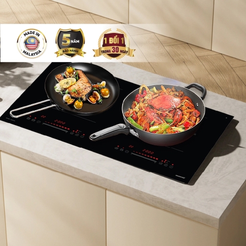 Bếp điện từ đôi Nagakawa 4000W NDI9194