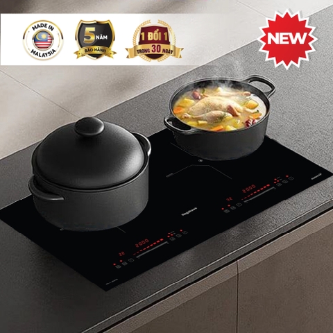 Bếp điện từ đôi Nagakawa 4000W NDI9195