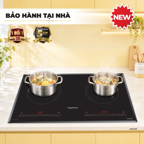 Bếp đôi điện từ Nagakawa NDI9255