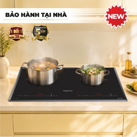 Bếp đôi điện từ Nagakawa NDI9258