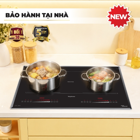 Bếp đôi điện từ Nagakawa NDI9259