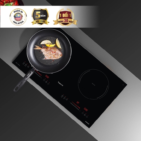 Bếp điện từ đôi Inverter Nagakawa 4000W NK2F03M