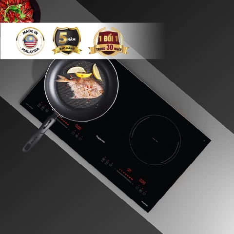 Bếp điện từ đôi Inverter Nagakawa 4000W NK2F03M