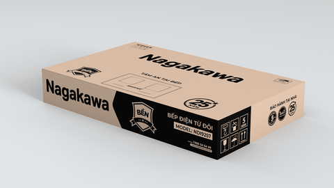 Bếp đôi điện từ Nagakawa NDI9257