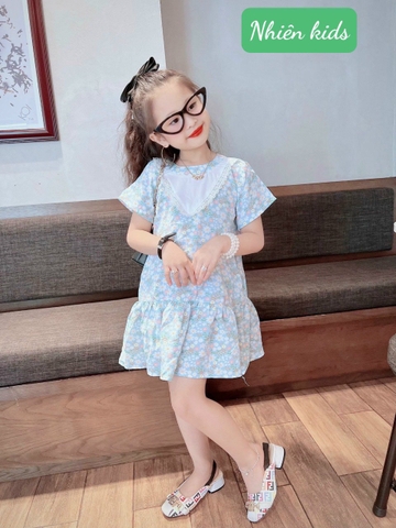 030 Đầm bông đắp cổ nhí