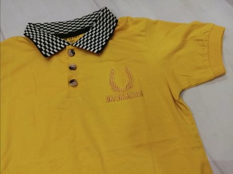 030 Áo thun phối cổ SMK đại