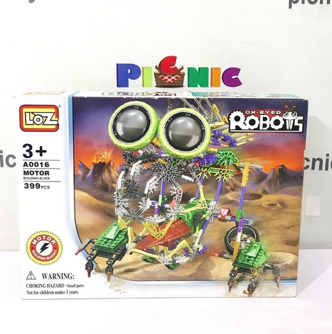 Bộ ráp hình Robot Chomp có động cơ (399pcs)
