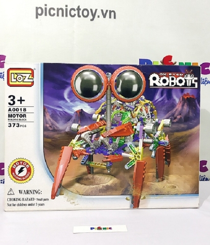 Bộ ráp hình Robot Spider có động cơ (373pcs)