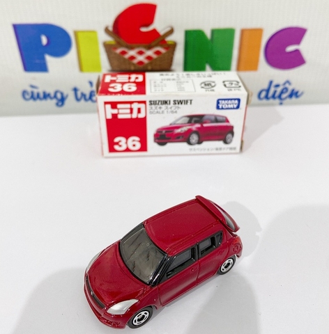 Xe đồ chơi Tomica 36 Suzuki Swift