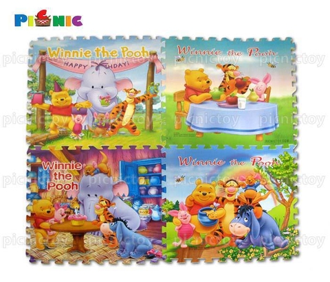 Thảm xốp tập đi Disney 4 miếng (600 x 600)