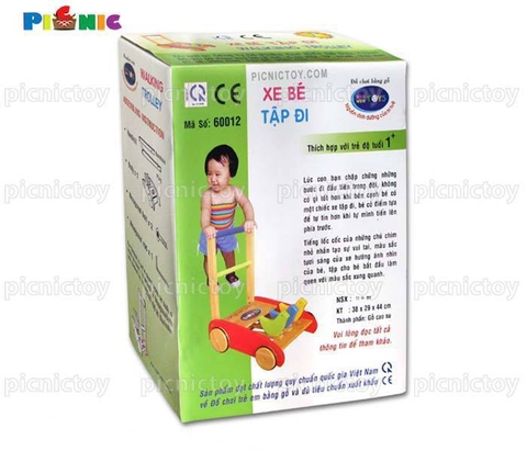 Xe đẩy tập đi - 3 chú chim