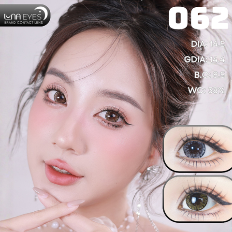 (Luna Eyes) 062 BROWN - size to