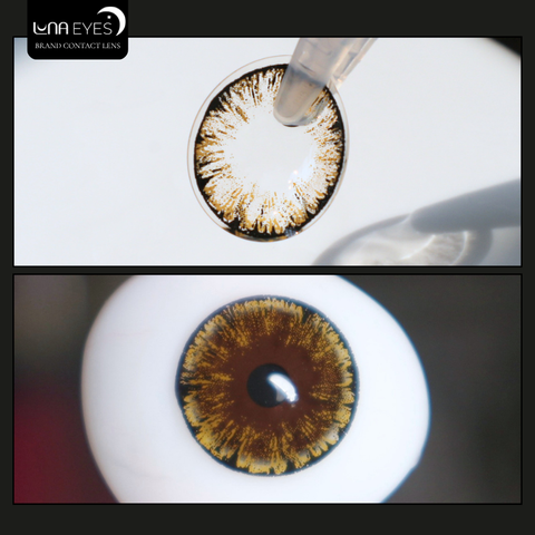 (Luna Eyes) 062 BROWN - size to