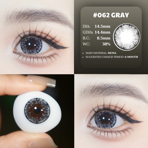 (Luna Eyes) 062 GRAY - size to