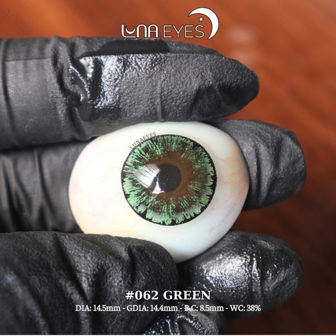 (Luna Eyes) 062 GREEN - size to