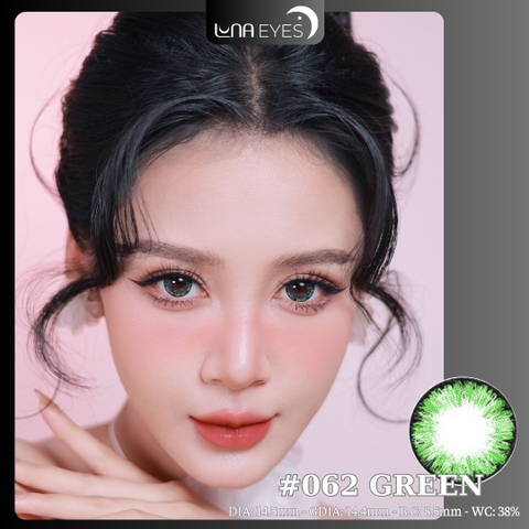 (Luna Eyes) 062 GREEN - size to