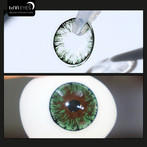 (Luna Eyes) 062 GREEN - size to