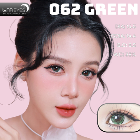 (Luna Eyes) 062 GREEN - size to