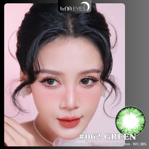 (Luna Eyes) 062 GREEN - size to