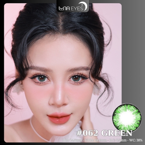 (Luna Eyes) 062 GREEN - size to