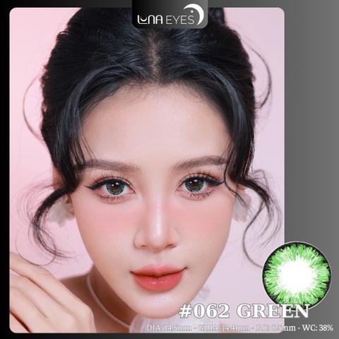 (Luna Eyes) 062 GREEN - size to