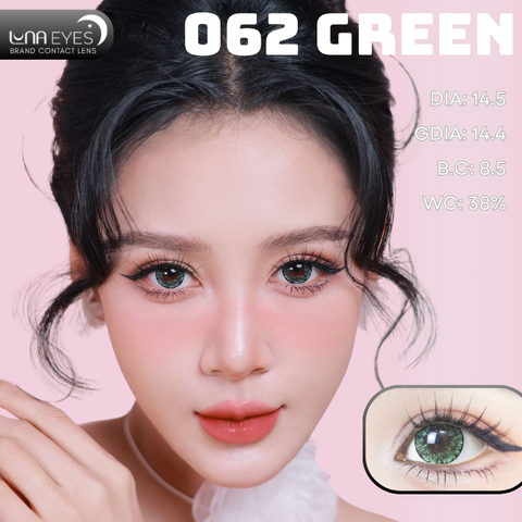 (Luna Eyes) 062 GREEN - size to