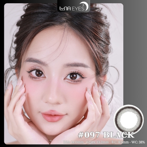 (Luna Eyes) 097 BLACK - size nhỏ