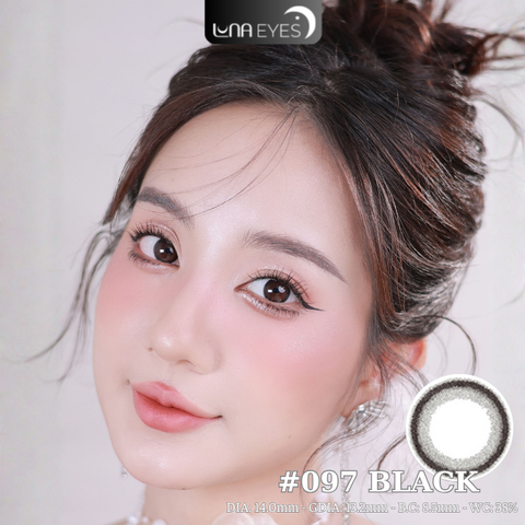 (Luna Eyes) 097 BLACK - size nhỏ