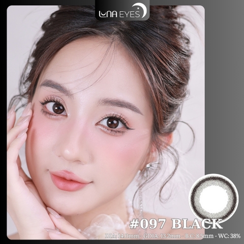 (Luna Eyes) 097 BLACK - size nhỏ