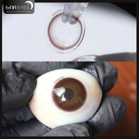 (Luna Eyes) 097 CHOCO - size nhỏ