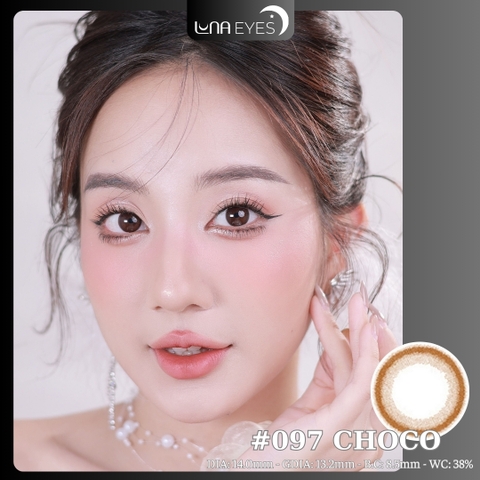 (Luna Eyes) 097 CHOCO - size nhỏ