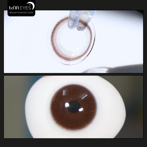 (Luna Eyes) 097 CHOCO - size nhỏ
