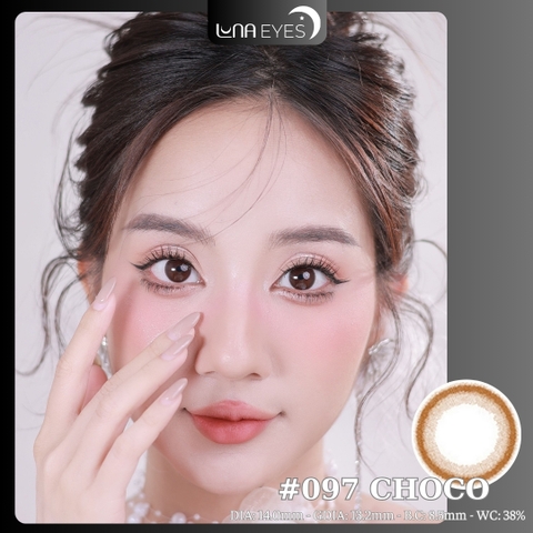(Luna Eyes) 097 CHOCO - size nhỏ